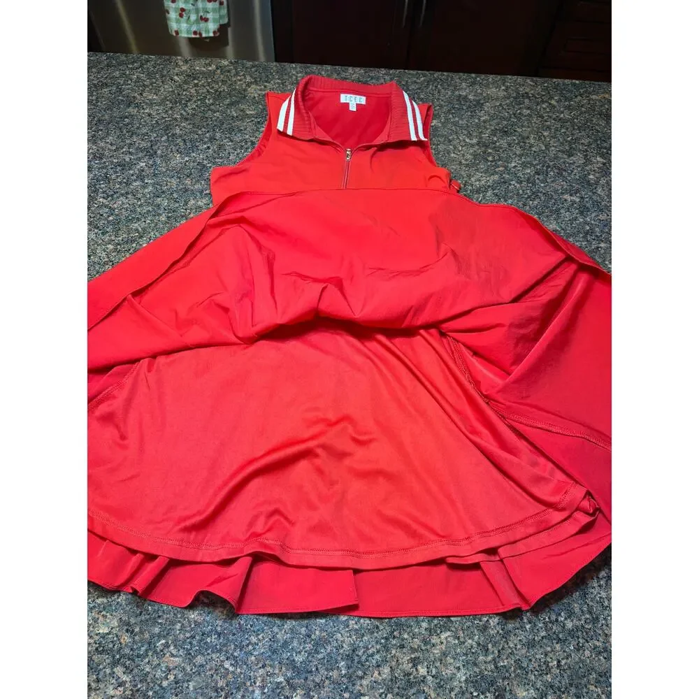 TCEC Red Athletic Mini Dress Size S Excellent Condition - Picture 6 of 14